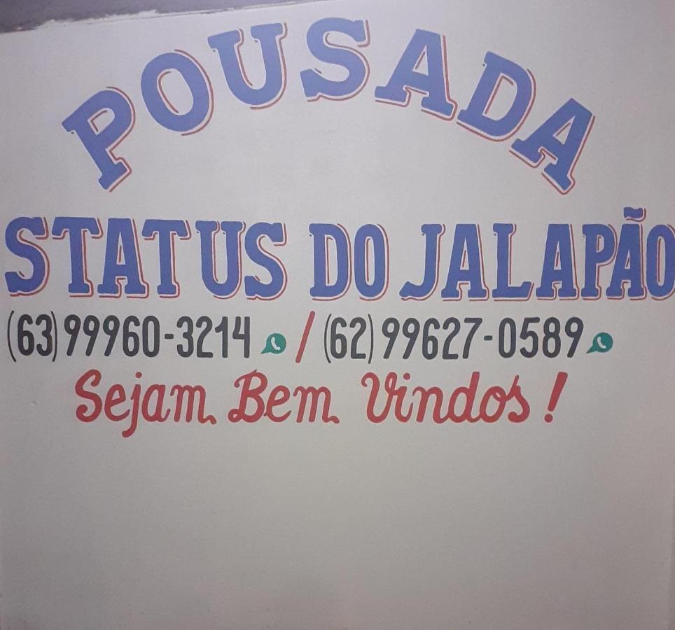 Pousada Status Jalapao Hotel Mateiros Luaran gambar