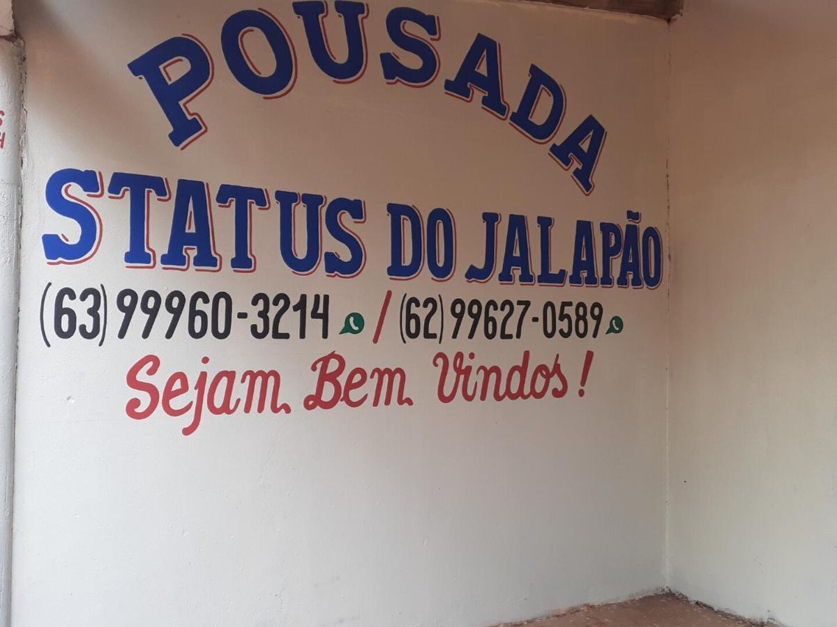 Pousada Status Jalapao Hotel Mateiros Luaran gambar